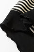 Stripe Loose Drop Shoulder Long Sleeve Top